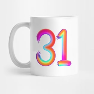 brushed 31 Mug